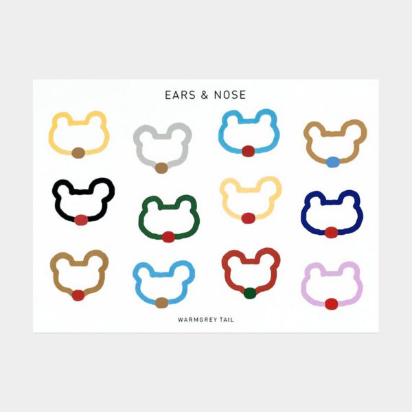 Sticker - Ears&Nose Small